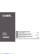 Coby Snapp CAM4002 Instruction Manual