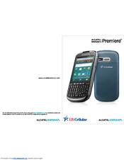 Alcatel One Touch Premiere User Manual