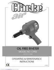 Clarke CPR2 Operating & Maintenance Instructions