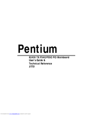 SOYO 82430 TX P54C User's Manual & Technical Reference