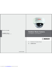 Bosch VDC-240V03-2 Operation Manual