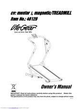 Life Gear 40120 Owner's Manual