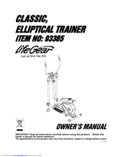 Life Gear 93385 Owner's Manual
