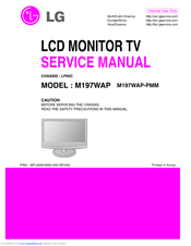 LG M197WAP-PMM Service Manual