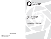 AVlinx AVS 4.1 Instruction Manual