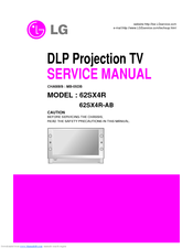 Lg 62SX4R Service Manual