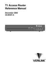 Verilink T1 Reference Manual