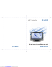 Okano LTV3200H Instruction Manual