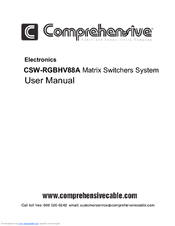 Comprehensive CSW-RGBHV88A User Manual