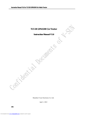 Shenzhen V-san Electronics TLT-2H Instruction Manual