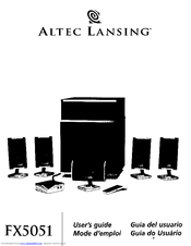 Altec Lansing FXS051 User Manual