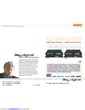 Key Digital KD-VP6 Operating Instructions Manual