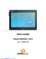 TabletKiosk Sahara NetSlate a525 User Manual