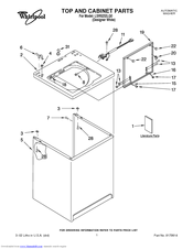 Whirlpool LSR5232LQ0 Parts List