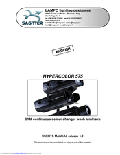 Lampo HYPERCOLOR 575 User Manual