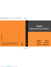 Timex Digital Heart Rate Monitor User Manual