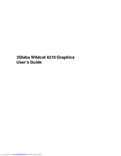 3Dlabs Wildcat 4210 VIO User Manual