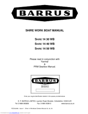 Barrus SHIRE 14 30 WB Manual