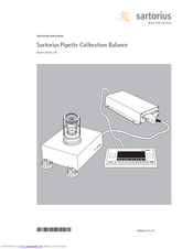 Sartorius GPC65-CW Operating Instructions Manual