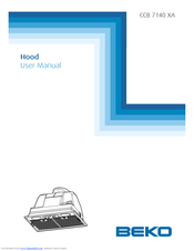 Beko CCB 7140 XA User Manual
