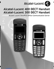 Alcatel-Lucent 400 User Manual