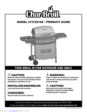 Char-Broil 473720108 Product Manual