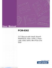 Advantech PCM-9362 Series User Manual