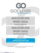 Goclever DVR Sport Gold Owner's Manual