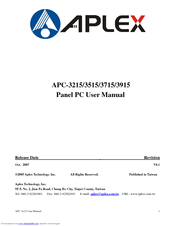 Aplex APC-3515 User Manual
