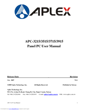 Aplex APC-3715 User Manual