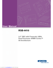 Advantech RSB-4410 User Manual