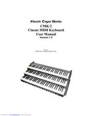 Classic Organ Works CMK-2 User Manual