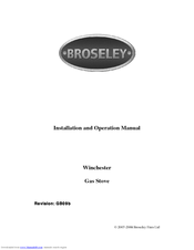 Broseley GB09b Installation And Operation Manual
