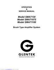 Glentek SMA71100 Operation & Service Manual