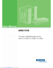 Advantech UNO-1110 User Manual