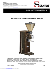 Santos n 4 Instruction And Maintenance Manual