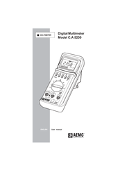 AEMC C.A 5230 User Manual
