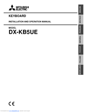 Mitsubishi Electric DX-KB5UE Installation And Operation Manual