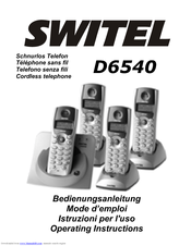 Switel D6540 Operating Instructions Manual