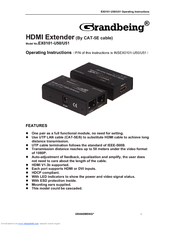 Grandbeing EX0101-U51 Operating Instructions Manual
