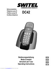 Switel DC42 Operating Instructions Manual