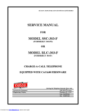 Ceeco BLC-303-F Service Manual