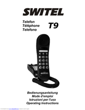 Switel T9 Operating Instructions Manual