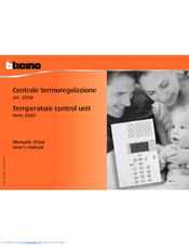 BTicino 3550 User Manual