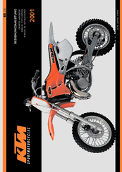 KTM 65 SX 2001 Owner's Handbook Manual