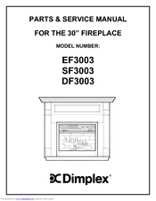 Dimplex DF3003 Manuals | ManualsLib