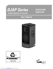 Audiopipe DJAP-615P User Manual
