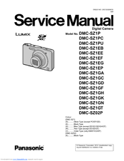 Panasonic Lumix DMC-SZ1GA Service Manual