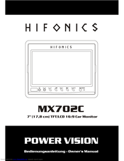 Hifonics MX702C User Manual