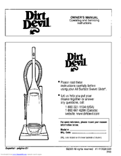 Dirt Devil All Surface Swivel Glide Owner's Manual